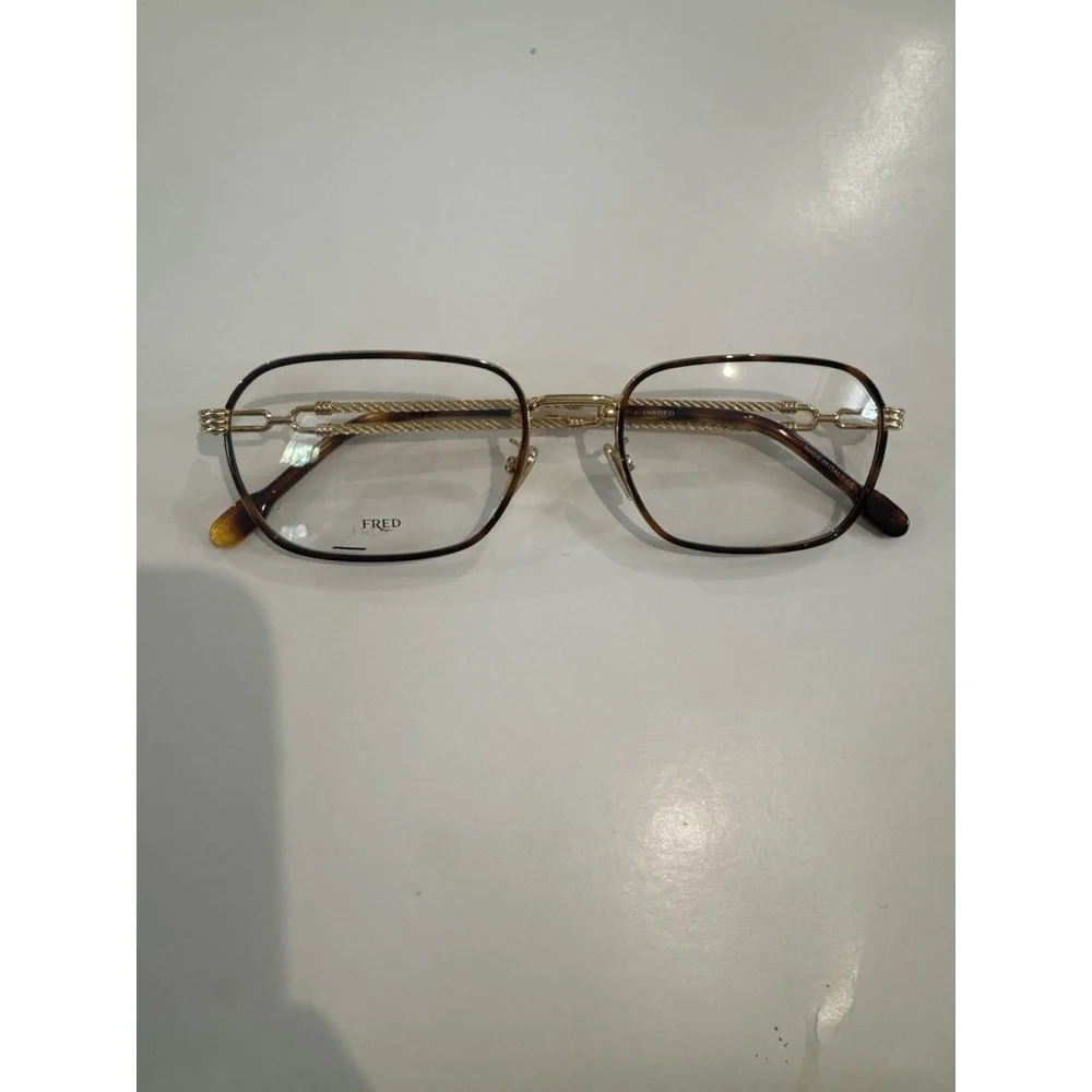 NEW FRED FG 50037U 053 GOLD TORTOISE AUTHENTIC EYEGLASSES FRAMES 56-19